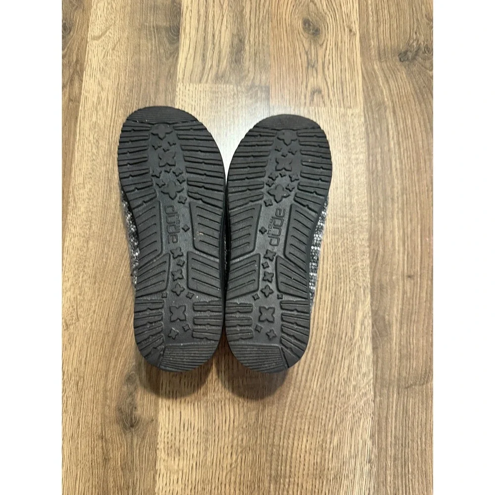 Hey Dude Kids Gray Knit Moccasin Shoes